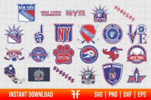 NHL New York Rangers SVG Bundle