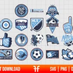 New York City FC Logo SVG Bundle