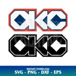 Okc oklahoma city thunder svg cricut