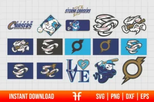 Omaha Storm Chasers Logo SVG Bundle