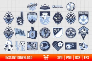 Vancouver Whitecaps FC SVG Bundle