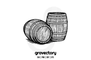 barrel clipart svg free