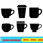 coffee cup svg bundle