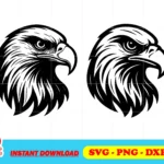 Eagle Head Outline SVG Cricut