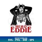 eddie munson hero svg cricut