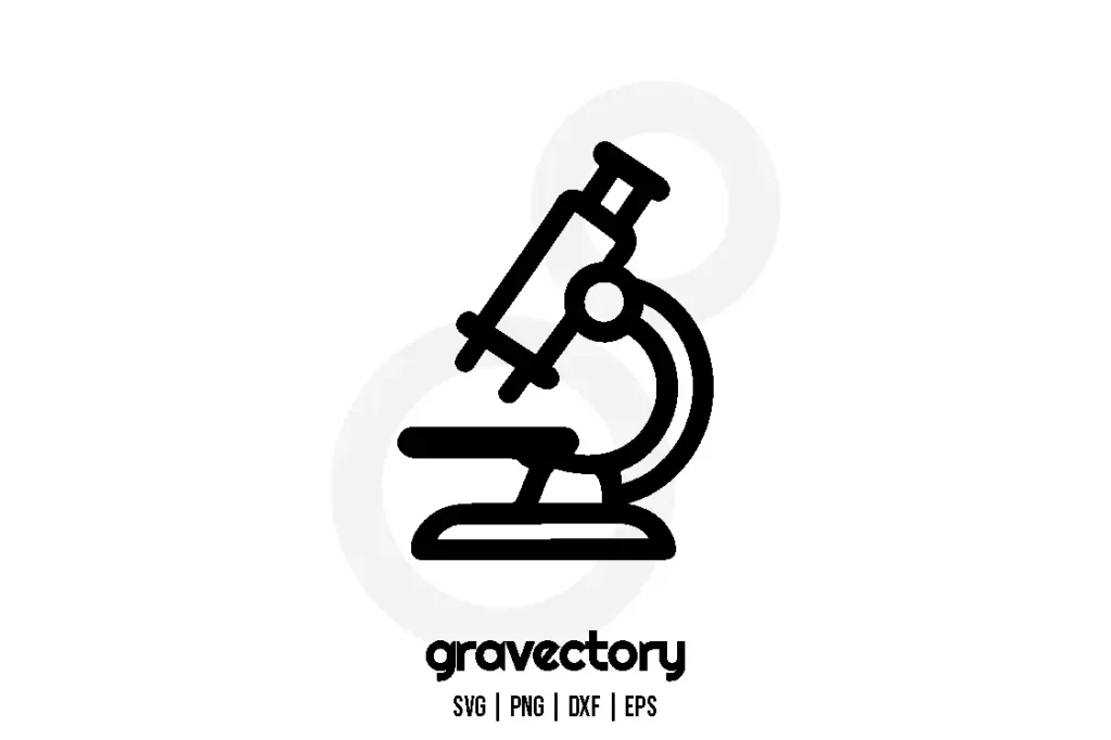 microscope vector svg free
