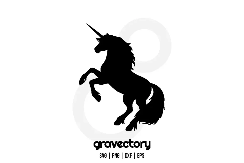 unicorn silhouette svg free Free SVG