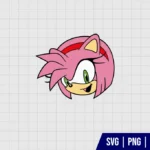Amy Rose SVG, Sonic The Hedgehog SVG