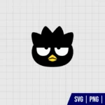 Badtz Maru Face SVG