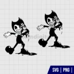 Bendy Ink Machine SVG Cut File