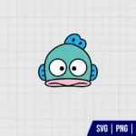 Hangyodon Face Svg