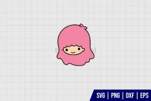 Little Twin Stars Hello Kitty SVG Vector