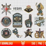 NHL Vegas Golden Knights Logo SVG Bundle