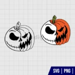 Pumpkin Jack Skellington SVG