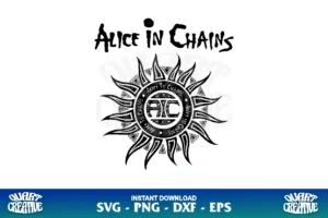 alice in chains logo svg cricut