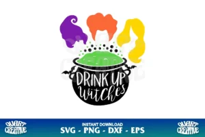 drink up witches svg hocus pocus svg