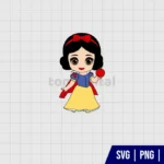 Baby Snow White SVG