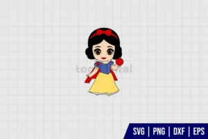 Baby Snow White SVG