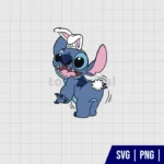 Easter Bunny Stitch SVG Vector