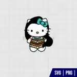Hello Kitty Pocahontas SVG