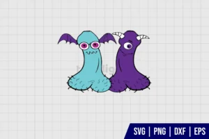 Monster Penis SVG