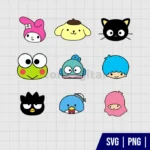 Sanrio Characters SVG Bundle