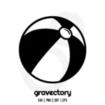 beach ball vector svg free