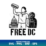 Free DC Sandwich Guy SVG Cricut