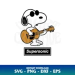 oasis supersonic snoopy svg