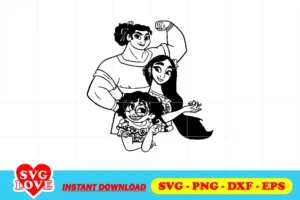 the madrigal sisters encanto svg cricut