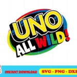 Uno All Wild SVG Clipart