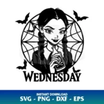 Wednesday Addams Poison SVG