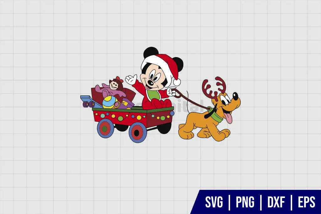 Disney Christmas Baby Mickey SVG Disney Christmas Baby Mickey SVG