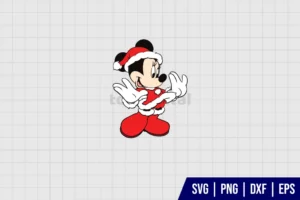 Mickey Mouse Christmas SVG