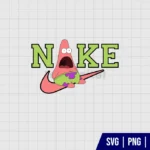 Nike Patrick Star Logo SVG