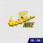 Nike Spongebob Squarepants SVG