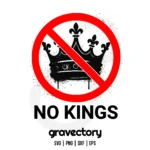 No Kings SVG Free