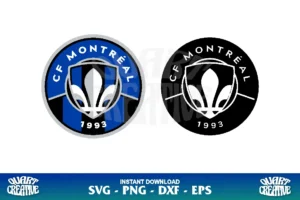 cf montreal logo svg cricut