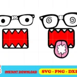 domo kun face svg clipart
