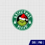 Grinchmas Blend Coffee Starbucks SVG
