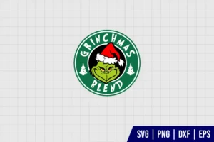 Grinchmas Blend Coffee Starbucks SVG