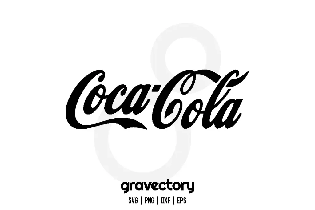 black coca cola svg free cut file Free SVG