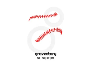 Baseball Stitches SVG Free