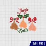 Funny Jingle Bells Christmas SVG