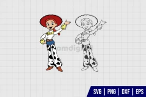 Jessie Toy Story SVG