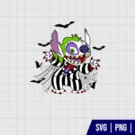 Joker Stitch SVG Vector