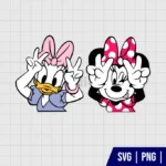 Minnie and Daisy Disney Friends SVG