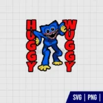 Poppy Playtime Huggy Wuggy SVG