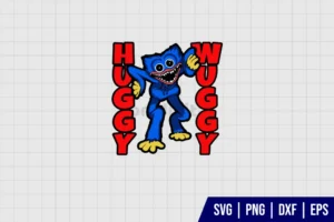 Poppy Playtime Huggy Wuggy SVG