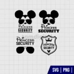 Princess Security SVG Files